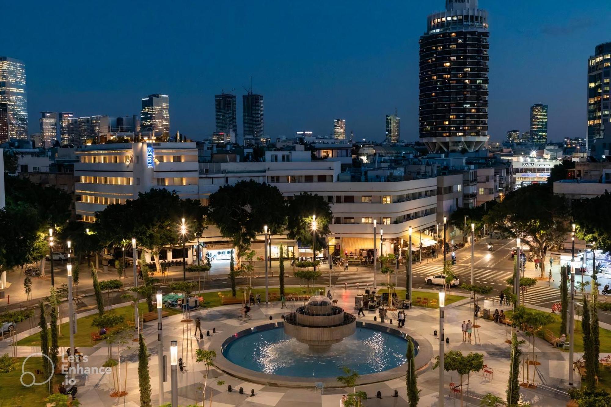 Dizengoff Square Boutique - Aparthotel Tel Aviv Ngoại thất bức ảnh