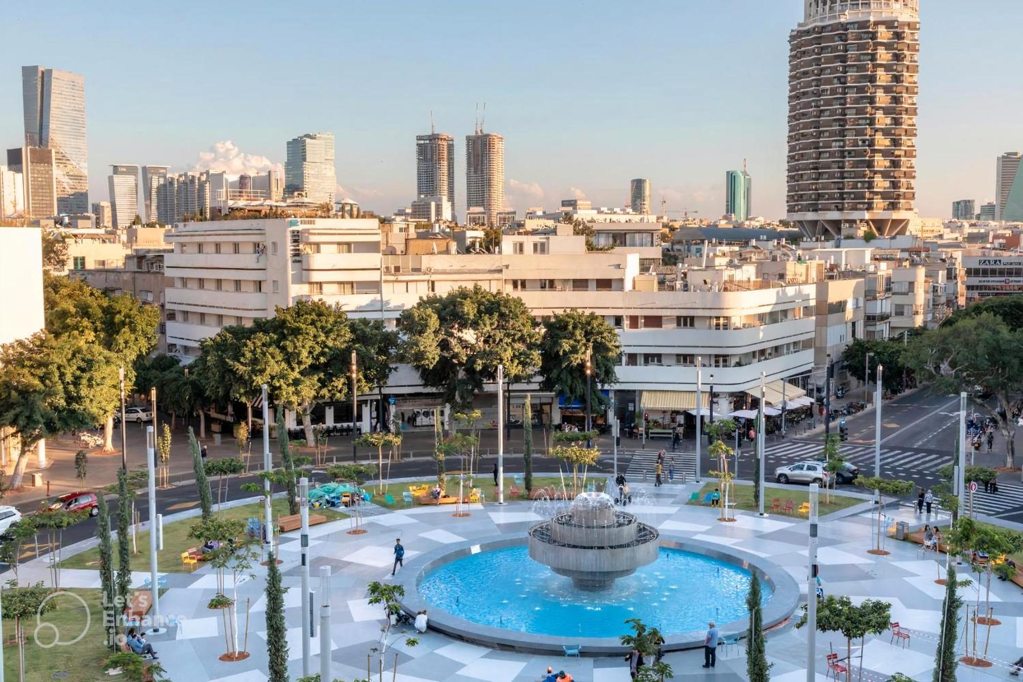 Dizengoff Square Boutique - Aparthotel Tel Aviv Ngoại thất bức ảnh